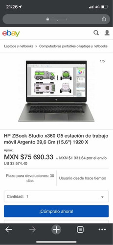 Hp Zbook G5 X360 Touch