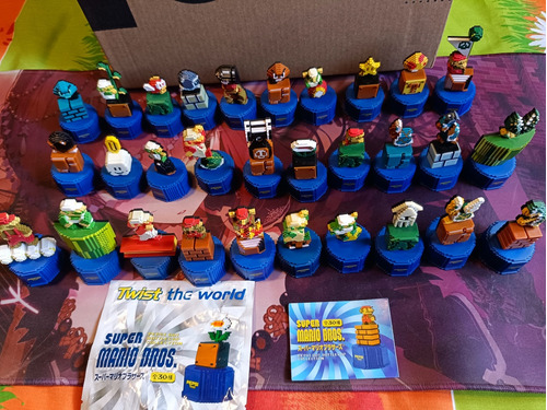 Pepsi X Mario Bros Colección Completa 30 Tapas