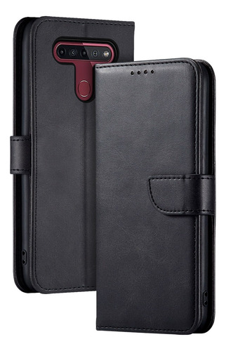 Carcasa Para LG Flipcover Premium Elegante Negro