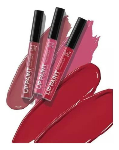 Labial Lip Paint Matte Ultra Hidratante Avon Js Perfumes