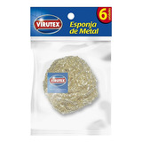 Virutilla Esponja Para Ollas Orotex Virutex Tira X6ud