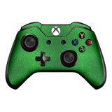 Adesivo Skin Controle Xbox One Metálico Verde