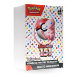 Combo De Pacotes 151 Pokemon Tcg 18 Booster Mini Display Box