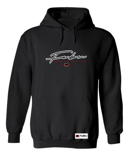 Sudadera Deportiva Hombre Hoodie Fubu Scritp Logo