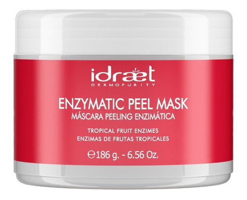 Máscara Peeling Enzimática Idraet Enzymatic Pell Mask 186g