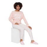 Pijama Mujer Top Amarras Rosado Corona