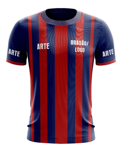 Camiseta Camisa Personalizada Time Futebol Esporte Sua Arte