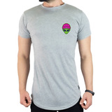 Camiseta Et De Touca Free Style Camisa Longline Mood Rave 