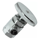 Llave Angular Control Agua Doble 44652 Vuelta