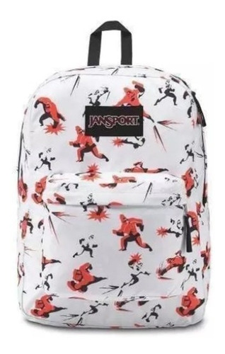 Mochila jansport increibles 2 Superbreak Blanco