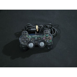 Control Sony Playstation Dualshock 2 Ps2 Translúcido Negro