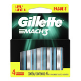 Carga Gillette Mach3 Leve 4 Pague 3 Unidades