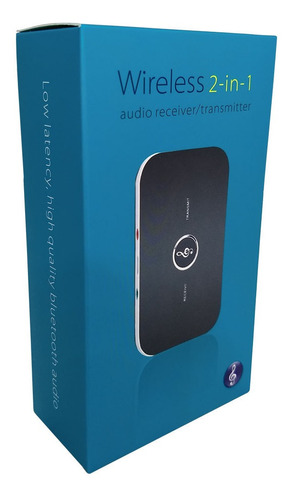 Receptor E Transmissor Bluetooth 2-in-1- 4.1 Wireless