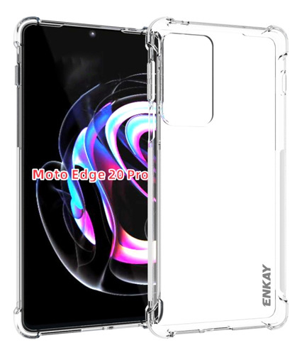 Funda De Tpu Transparente Enkay Para Motorola Edge 20 Pro