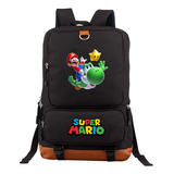 Suministro Transfronterizo De Mochila Mario Cartoon Elementa