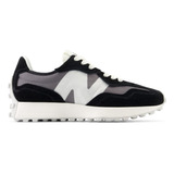 Tenis New Balance 327-negro/gris