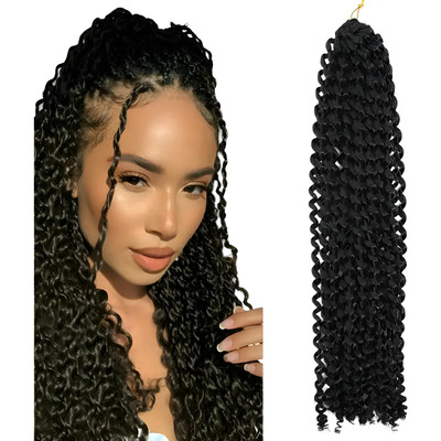Curly Crochet Afro 50cm Sintético Extensiones 1 Pz Regalo. | Meses sin interés