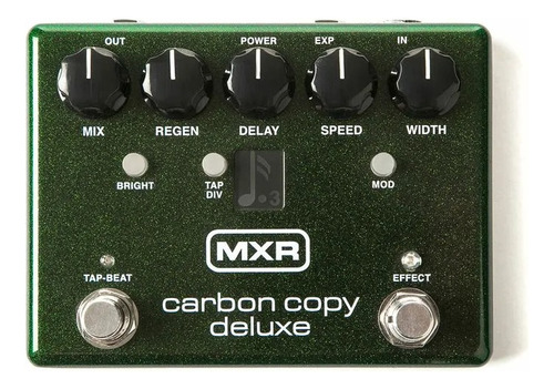 Pedal Mxr M 292 Carbon Copy Deluxe Analog Delay M292 Cor Preto