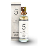 Perfume N° 5 Amakha Paris 15ml Feminino Para Bolso N5