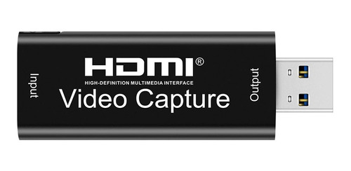 Capturadora De Video Streaming Live Hdmi 4k  Xbox Ps4 A Usb