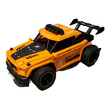 Camioneta De Velocidad Luz Sonido Spray Runner R/c 2.4 Vapor Color Naranja