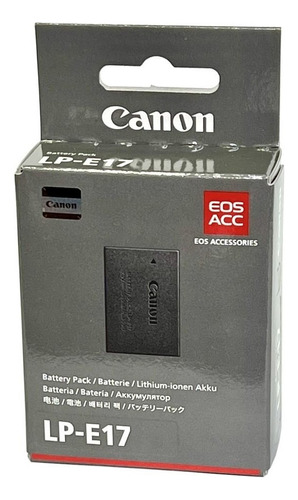 Bateria Original Canon Lp-e17 - Para T7i T6i T6s Sl3 Sl2 77d