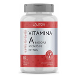 Vitamina A Acetato De Retinol Vegano - Lauton Sabor Sem Sabor