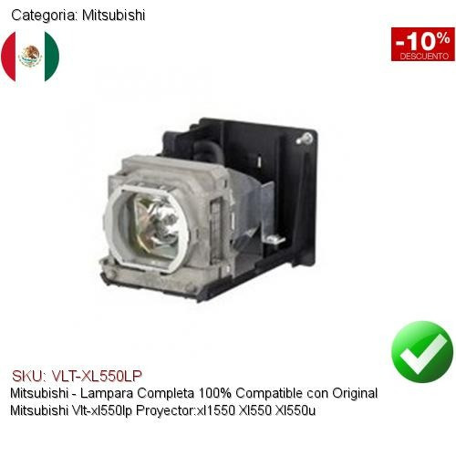 Lampara Compatible Mitsubishi Vlt-xl550lp Xl1550 Xl550 Xl550