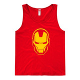 Camiseta Tank Top Olímpica Gym Crossfit Hombre Iron Man