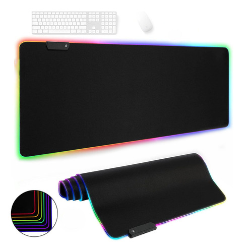 Mousepad 90 X 40 Gamer Rgb Led