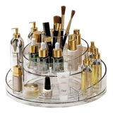 Organizador De Maquillaje Giratoria 360 2 Niveles