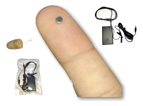 Nano Audifonos Inalambricos Manos Libres Invisibles Espia 02 | Meses sin interés