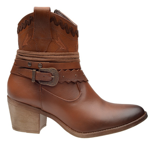 Bota Vaquera Supershoes 858-(245) Cafe Dama