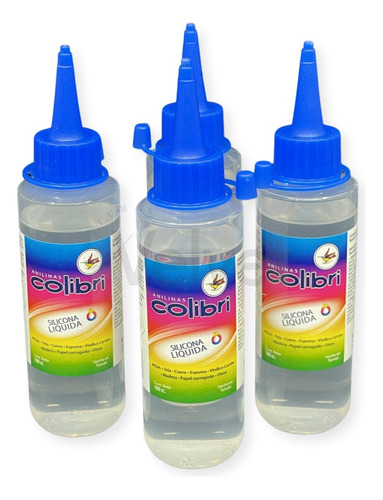 Silicona Liquida 100 Ml Pegamento Transparente X  Unidad