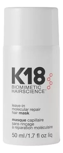 K18 Mascara Molecular Sin Enjuague X 50 Ml Reparacion