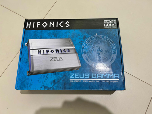 Amplificador Hifonics Zeus 1200watts Zg-1200.2 Seminuevo