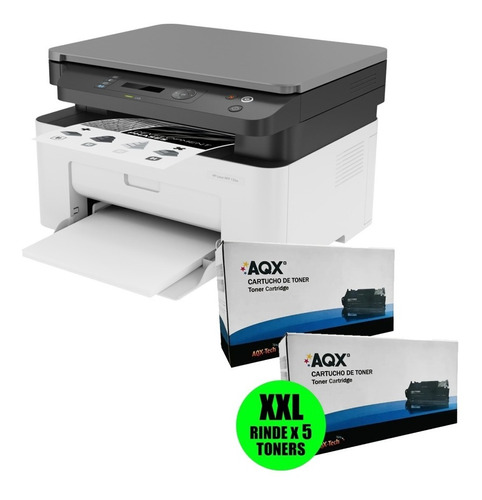 Impresora Hp Multifunción Laserjet Pro M135w + 2 Toner Aqx