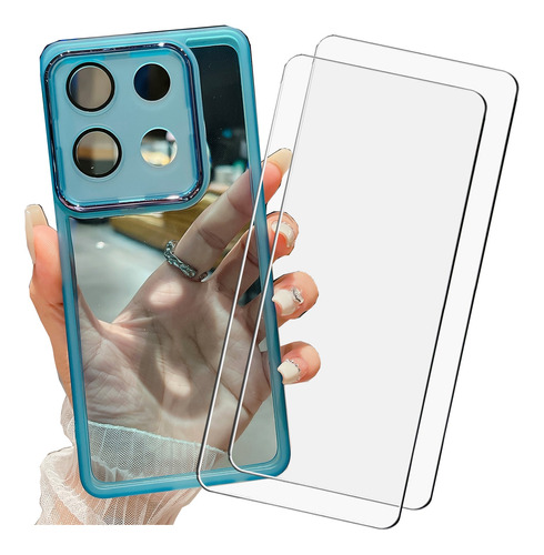 Protección La Lente Funda Para Xiaomi Poco M6 Pro 4g+2 Micas