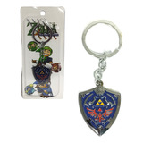 Llavero Metal Escudo Hyliano Link The Legend Of Zelda 