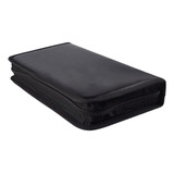 80disc Heavy Duty Cd Dvd Bolsa De Almacenamiento Estuche Pu