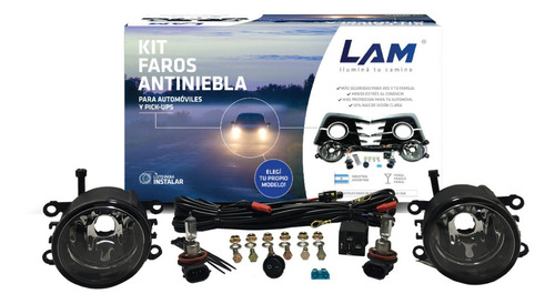 Kit Conjunto Luces Paragolpe Ford Ranger 2016 2017 2018 2019