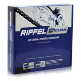 Kit De Transmision Riffel Yamaha Ybr 125 00 - 02 / (14 - 43)
