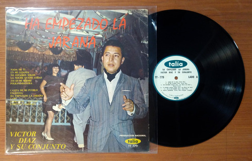 Victor Diaz Ha Empezado La Jarana Disco Lp Vinilo Peru