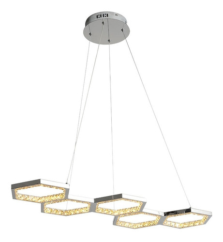 Pendente Led Colmeia 3000k 54w 90cm Bella - Dw001