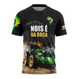 Camisa Agro Nois É Da Roça Proteção Solar Uv50+ Made In Top