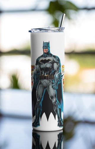 Termo Cafe. Skinny Tumbler 30 Oz. Batman 4