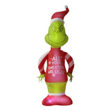 Inflable Navidad Dr Seuss El Grinch Con Iluminacion 122cm