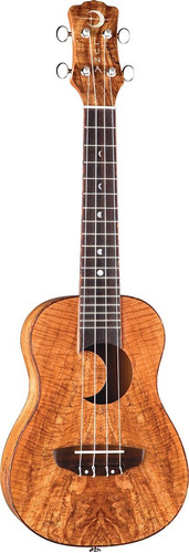 Luna Exóticos Series Spalt Ukelele De Concierto (madera De A