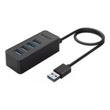 Hub Usb 3.0 - 4 Portas Com Cabo De 30cm - W5p-u3-30