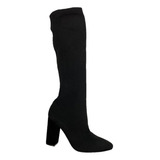 Botas Para Mujer Vestir Tubo Alto Tipo Calcetin Dva D113802